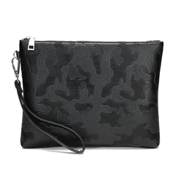 Fashion Lucky Cloud Pattern Men Clutch Bag Casual Male PU Leather Money Handbag High Quality Business Men Cardholder Case