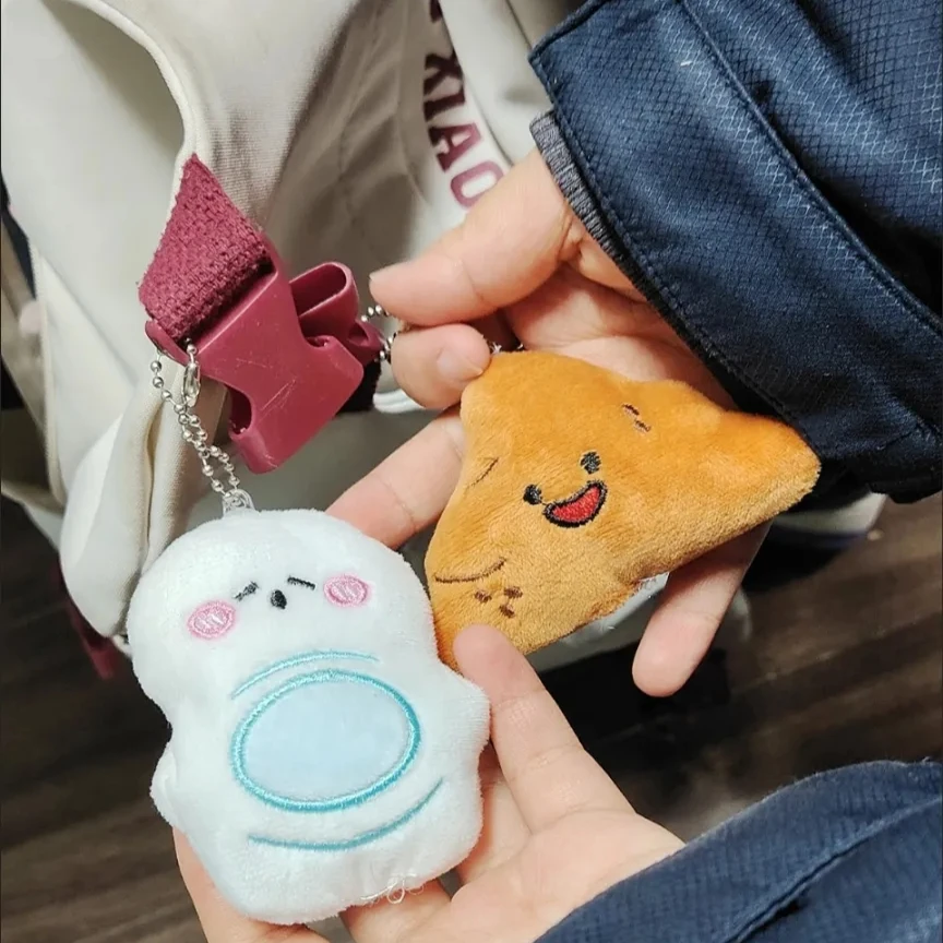 

Fun Keychain Toilet Keychains Women's Handbag Soft Pendant High-Grade Bag Pendant Keyrings Accessories for Friends Gifts Keys