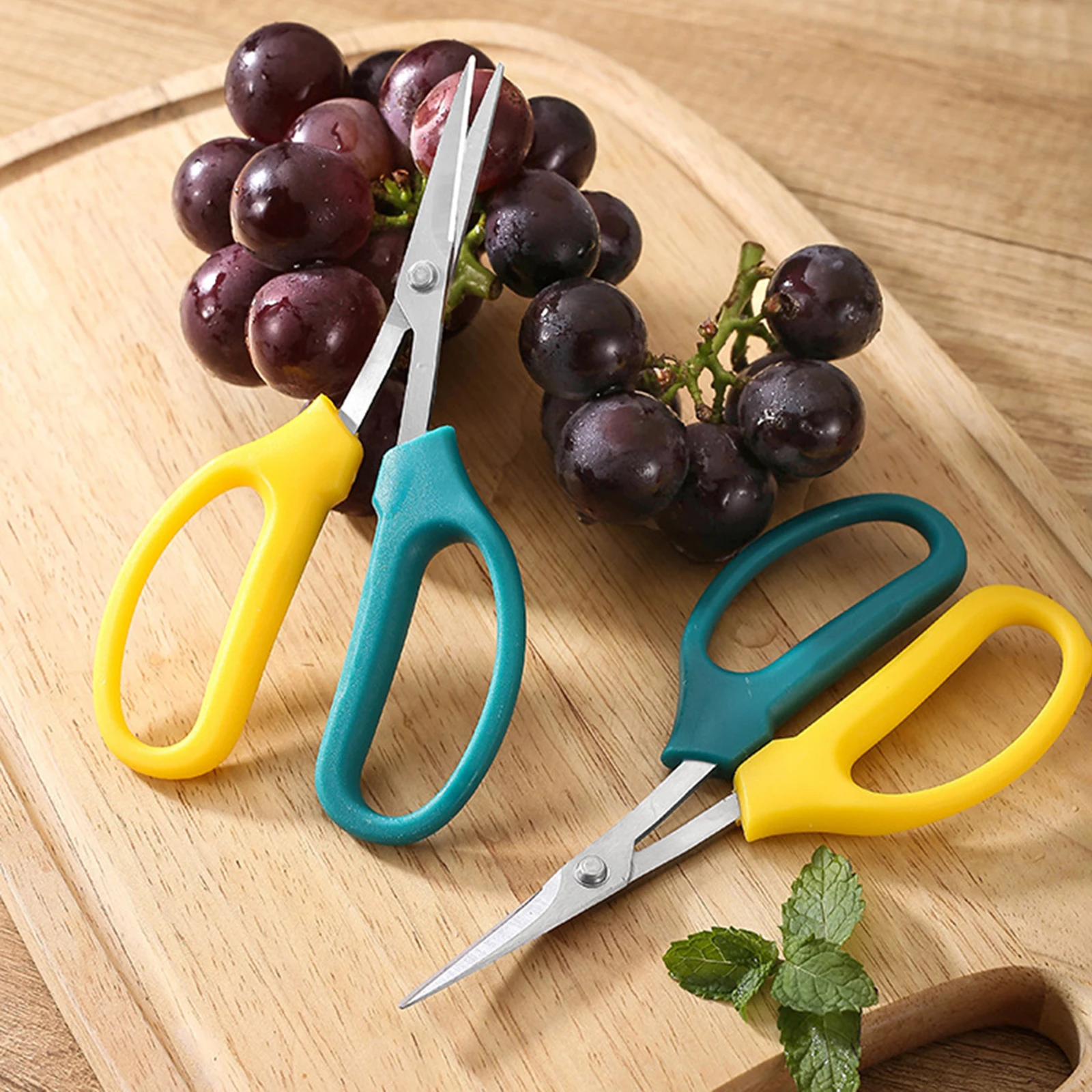 Grape Scissors Pruning Shears Garden Tool Vegetable Patch Bonsai Professional Joinery Stainless Steel Fruit Picking Tool