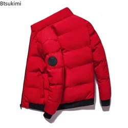 New 2024 Men's Autumn Winter Jackets and Coats Outerwear Clothing Parkas Jacket Male Windbreaker Thick Warm Men's Parkas 4XL 5XL