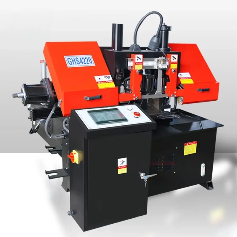 Automatic Metal Band Sawing Machine GHS4228 - High Efficiency Steel Cutting Saw
