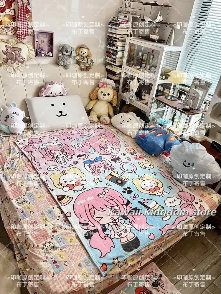 لعبة إنفينيتي نيكي أنيمي الفانيلا بطانية رمي أريكة المنزل الغداء كسر البطانيات الأطفال طالب البطانيات قيلولة 100X150cm #3