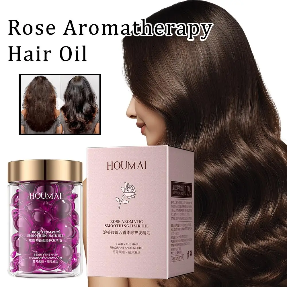 

Rose Fragrance Softening Hair Care Essential Oil Lasting Hair Care Essential Oil Damaged Hair Dry Hair Care Essential Oil spray
