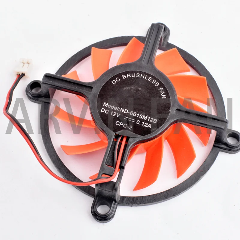 Brand New Original ND-6015M12D GT430-TC1024D3 V1 DC12V 0.12A Graphics Card Cooling Fan