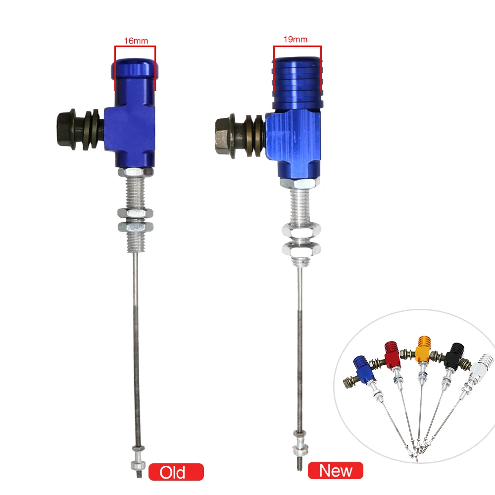 ZSDTRP Motorcycle Hydraulic Clutch Master Cylinder Rod Brake Pump M10x1.25mm For Yamaha/Honda/Suzuki