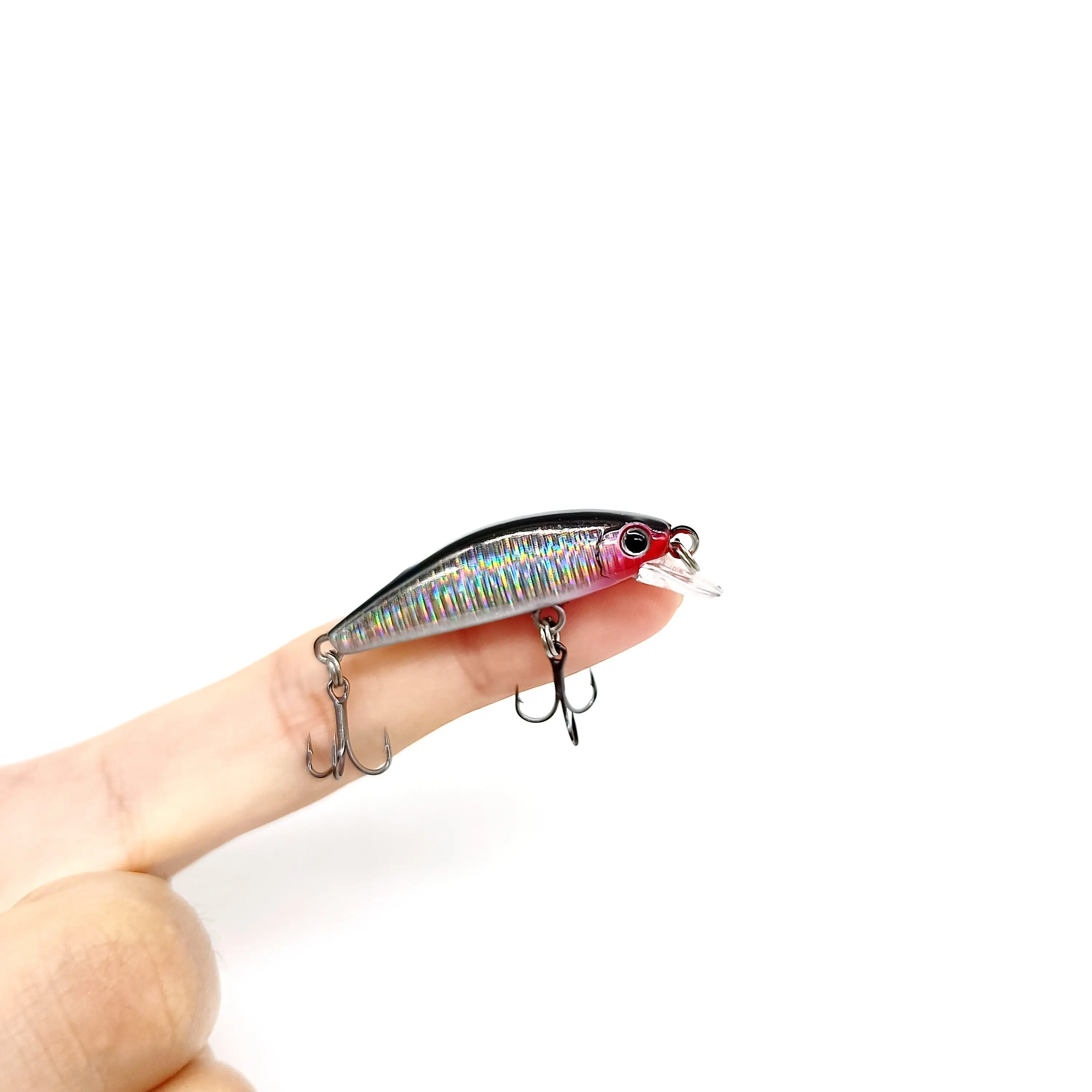 DUODUOYU 1PCS Small Sinking Minnow Wobblers Fishing Lures 2.5g/40mm Trout Artificial Hard Bait Jerkbait Crankbait Bass Tackle