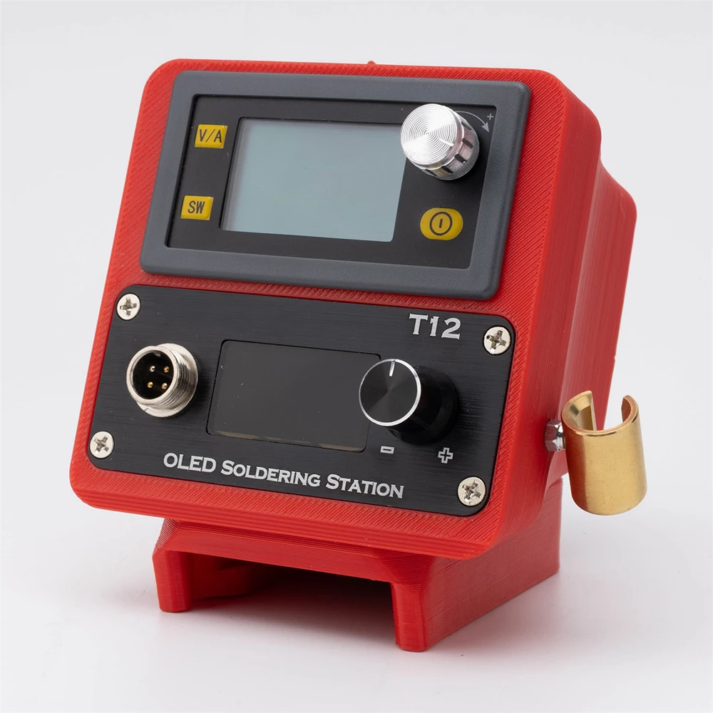 2‑in‑1 T12 Cordless Soldering Station DC Power Supply for Milwaukee 18V Li‑ion Battery Digital Soldering Iron for DIY Repair