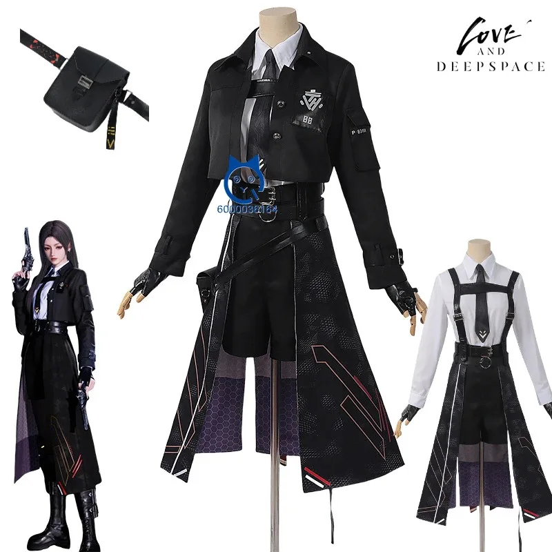 

Game Love and Deepspace Main Character Cosplay Costume Anime Clothes Uniform for Women Battle Suit Halloween Love Live Role Play