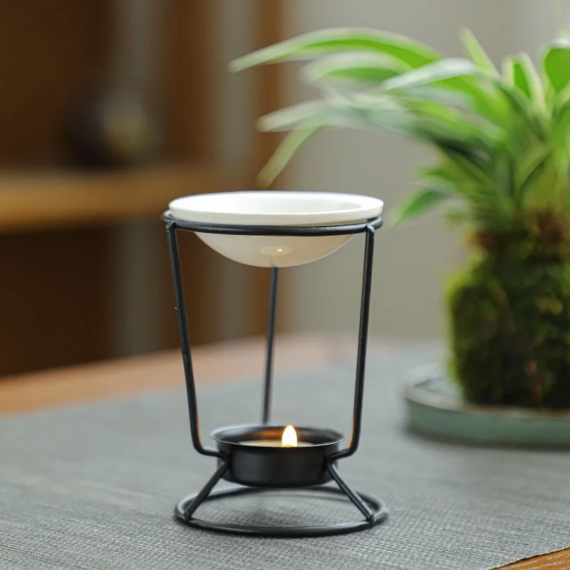 New Aromatherapy Burner Essential Oil Lamp Burner Incense Wax Burner Household Candle Lamp Burner