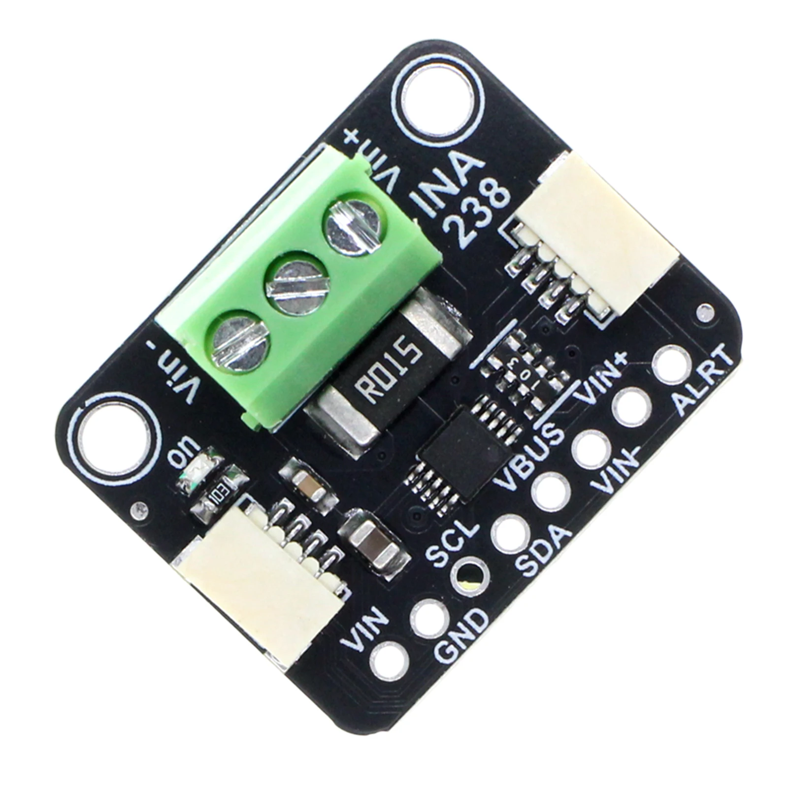 INA238 DC Current Voltage Power Monitor 20-Bit ADC Module STEMMA QT Qwiic Interface 85V Bus 20A Measurement Sensor