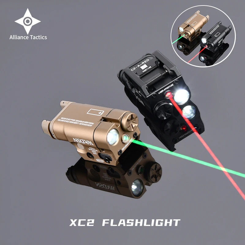 Tactical SF Weapon Gun Light Metal Suref XC1 XC2 Pistol Hunting LED For Glock 17 18 19 22MINI Flashlight Reconnaissance Lamp