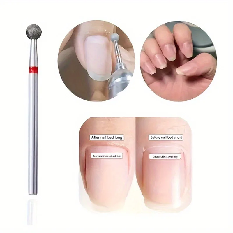 Zestaw profesjonalnych frezów diamentowych do paznokci Kit-6, bez zapachu, do elektrycznej frezarki do paznokci, narzędzia do manicure i pedicure