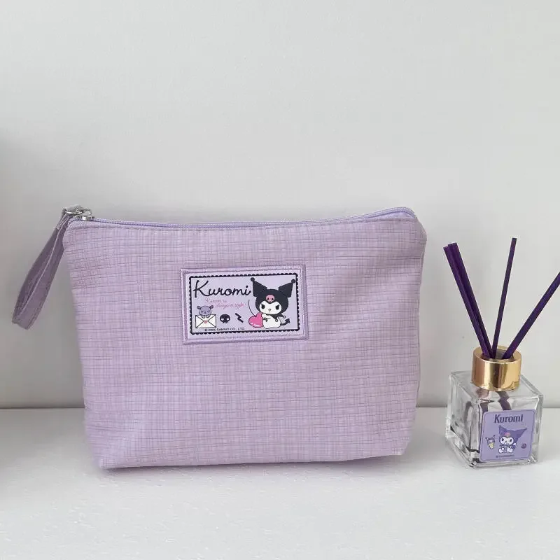 

Косметичка My Melody Kuromi, косметичка для девочек, портативная маленькая сумка, новые сумки в стиле аниме Cinnamoroll для женщин, дорожная сумка