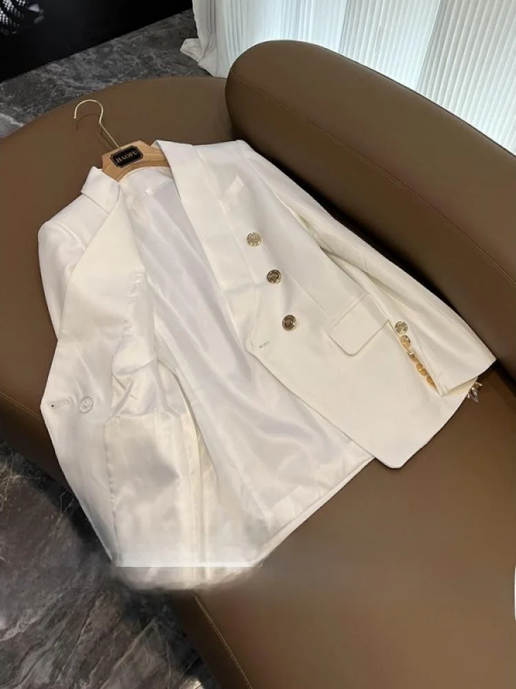 High Quali Women's Classic Collar  Autumn Winter New Sle Premium Quali Faionable Commute Sle Long Sve Coat