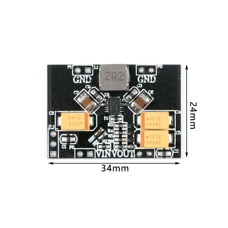 1PCS TPS63020 power module board automatic voltage boost and drop 2.5V 3.3V 4.2V 5V lithium battery low ripple New In stock