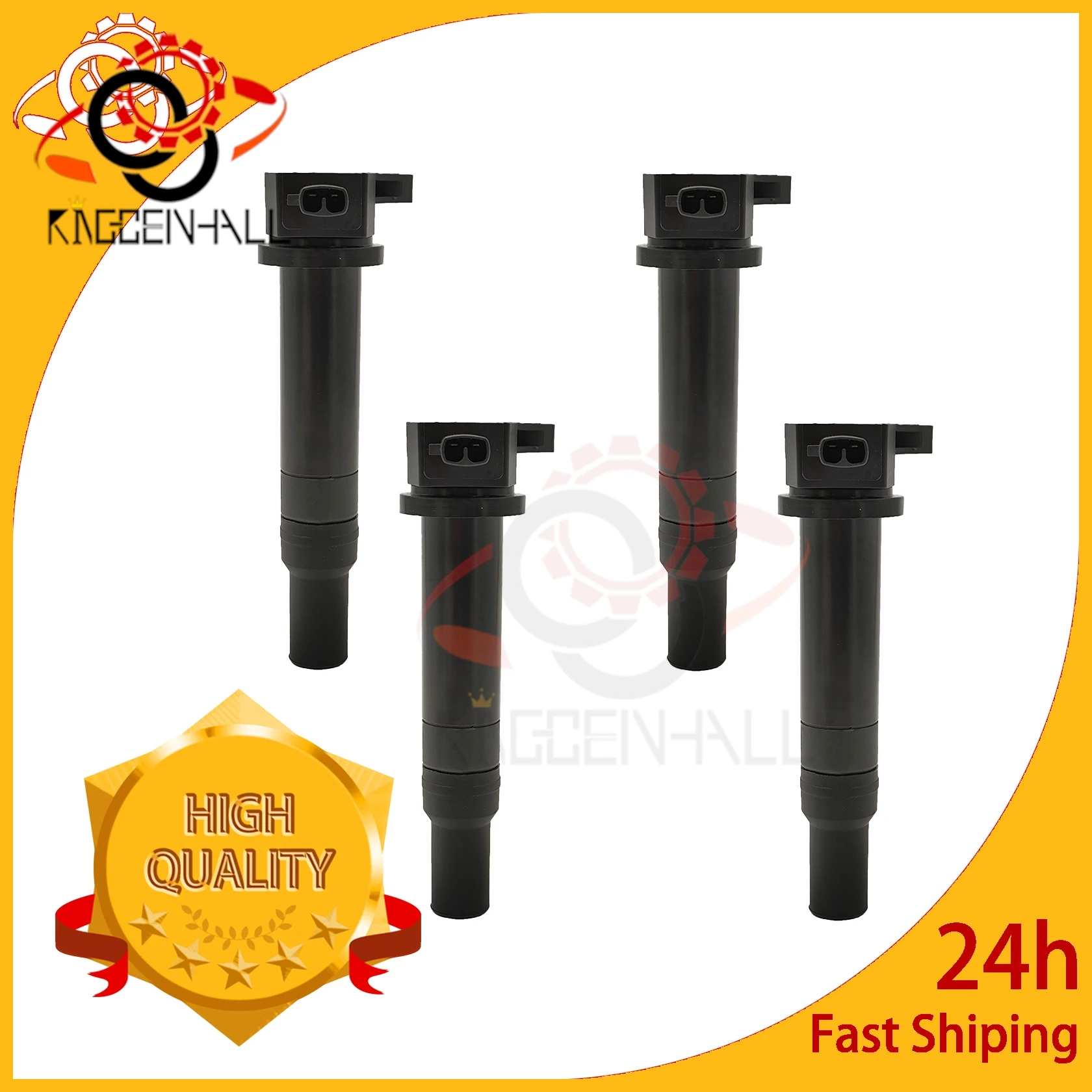 

Ignition Coil For Hyundai Accent Elantra Kia Rondo Rio Rio5 L4 1.6 2006-2011 5C1586 C1543 27301 26640 2730126640 27301-26640
