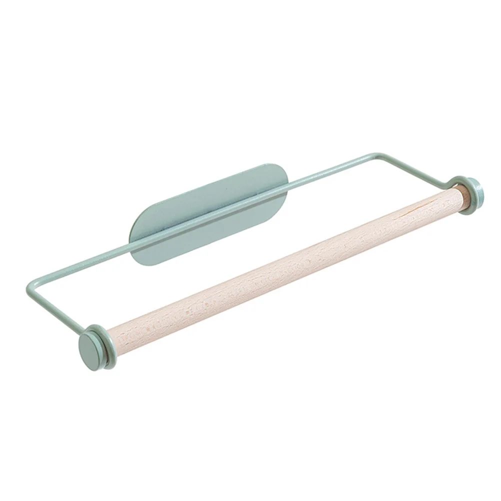 

Wrought Iron Hanger Towel Rack Kitchen Hanging Paper Holder Storage Dish for Drying