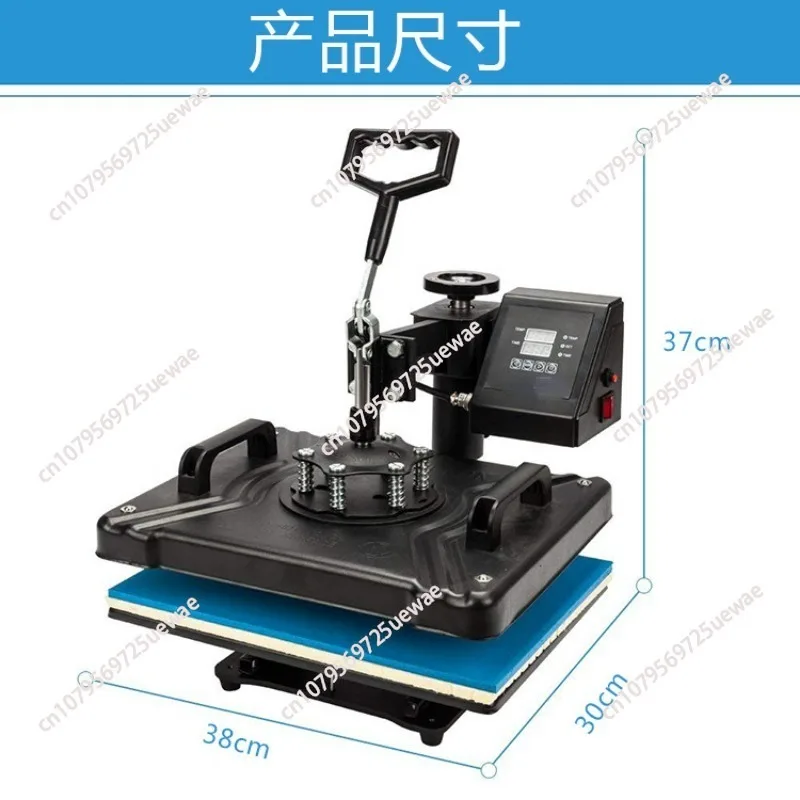 Shaking head heat transfer T-shirt hot   stamping drill   stamping machine DIY machine stamping machine