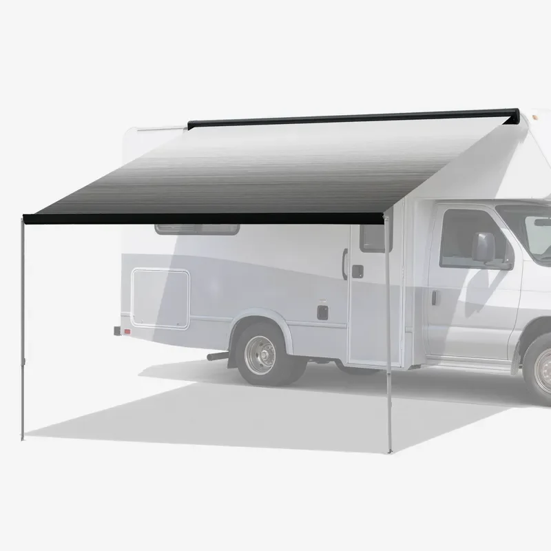 Awnlux W5510 Weatherproof Motorized Full Cassette Awning for Camper Trailer RV Caravan Motorhome
