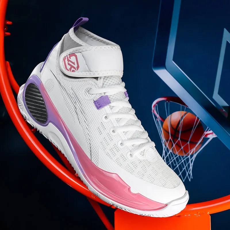 Men's Basketball Shoes Cushioned Basketball Shoes for Men and Women Outdoor Anti-Slip Sports Training Shoes Casual Sports Shoes