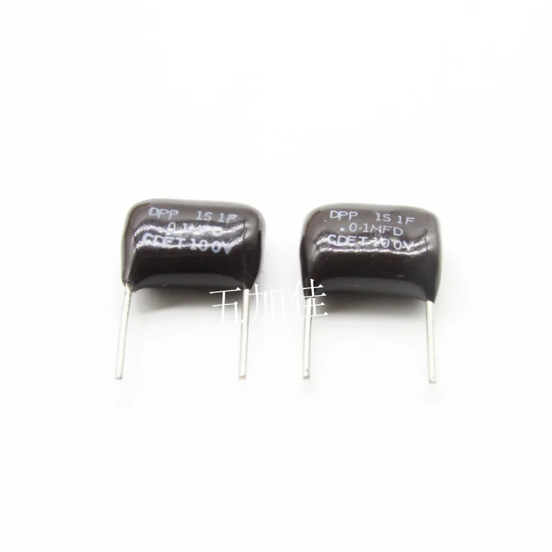 10-100pcs imported CDET CDE 100V0.01UF. 01MFD 103 10NF low loss audio capacitor