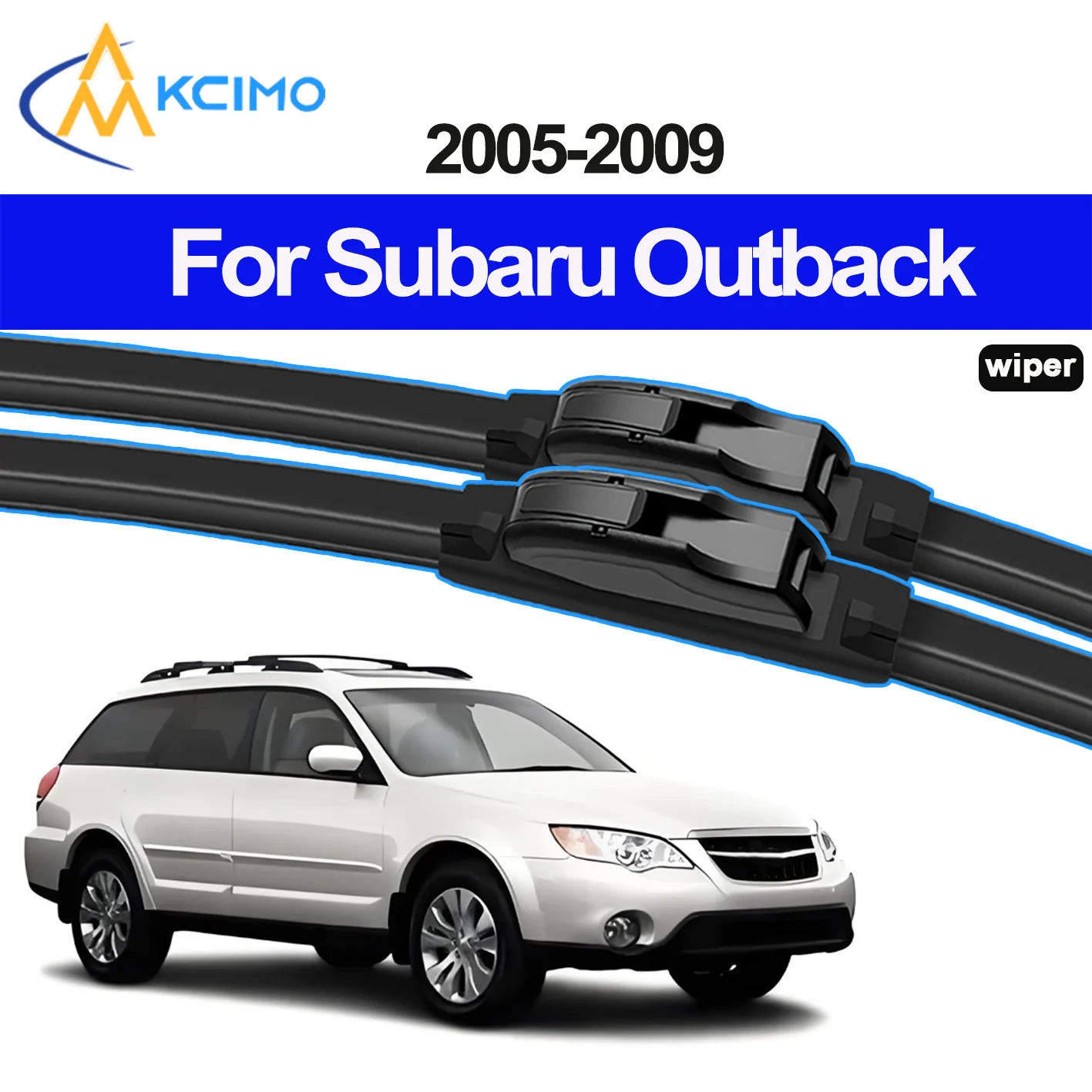 

2PCS New Wiper Blades Suitable for Subaru Outback BL/BP 2005-2009 Subaru Legacy Outback Front Windshield Auto Wipers Blade Brush