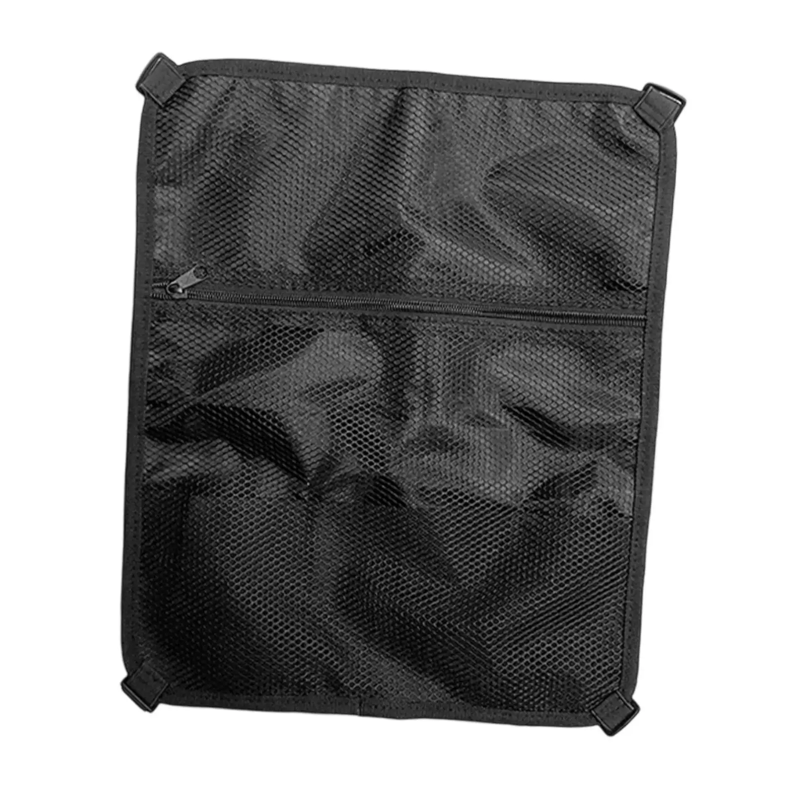 حقيبة سطح السفينة متعددة الاستخدامات، حقيبة تخزين شبكية بسحاب للأنشطة الخارجية والتجديف وركوب الأمواج والقوارب