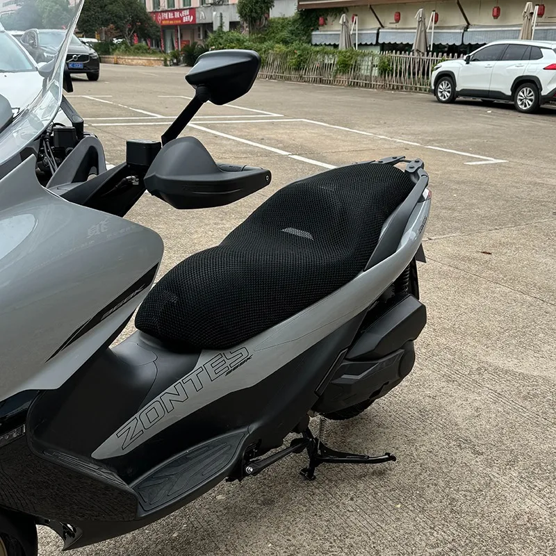 

Suitable for ZONTES 368E/D/M/G/K motorcycle modification, heat insulation, breathable, sunscreen honeycomb seat cushion cover