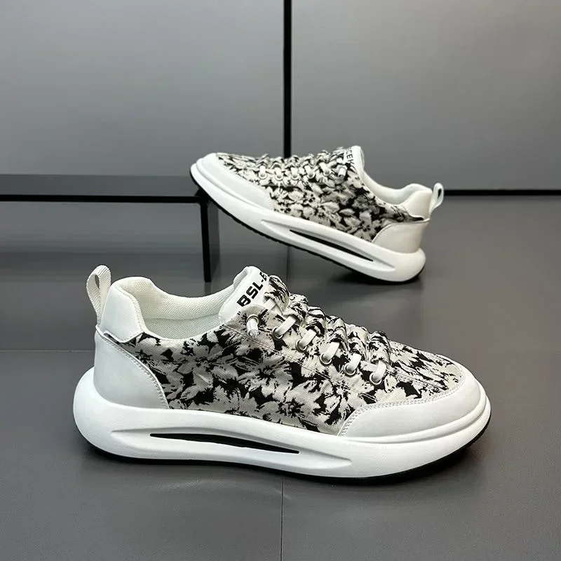 

LiveDay мужские повседневные дышащие кроссовки модные высококачественные уличные кроссовки роскошный дизайн удобная обувь на плоской подошве