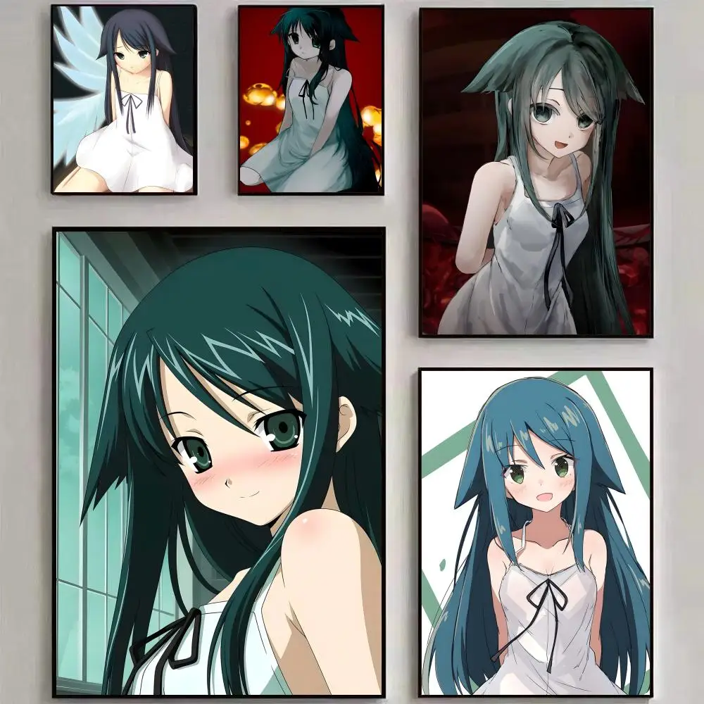 S-Saya No Uta The Song Of Saya Poster HD art sticky wall waterproof home living room bedroom bar aesthetic decoration