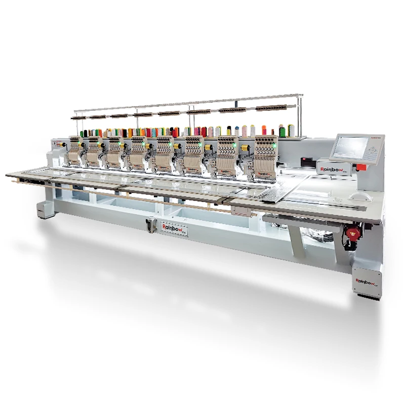 Janome 8 heads 450e computerized embroidery machine price with auto trimming