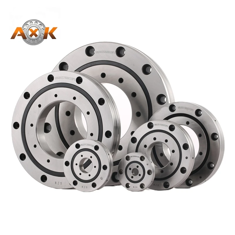 RU52 uucc0p5 CRBF2512AT small slewing bearings, precision Crossed Roller Bearings, 25mm * 80mm * 12mm