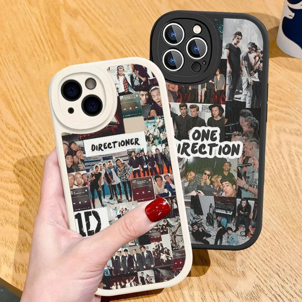 O-one Directions Phone Case Hard Leather For iPhone 14 13 12 Mini 11 14 Pro Max Xs X Xr 7 8 Plus Fundas