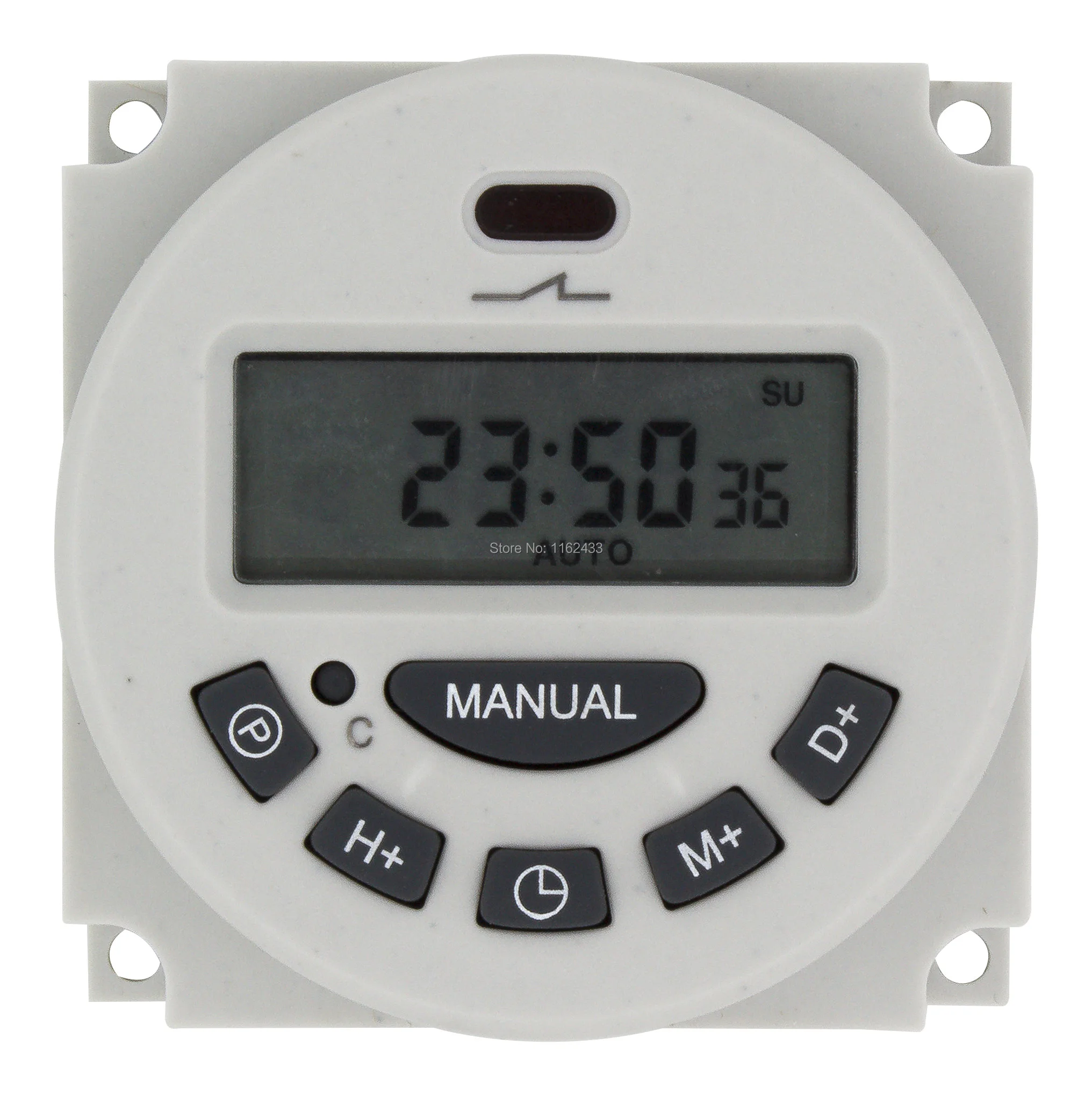 L701 CN101A 16A digital time switch weekly programmable electronic timer AC 220V 110V AC/DC 24V 12V