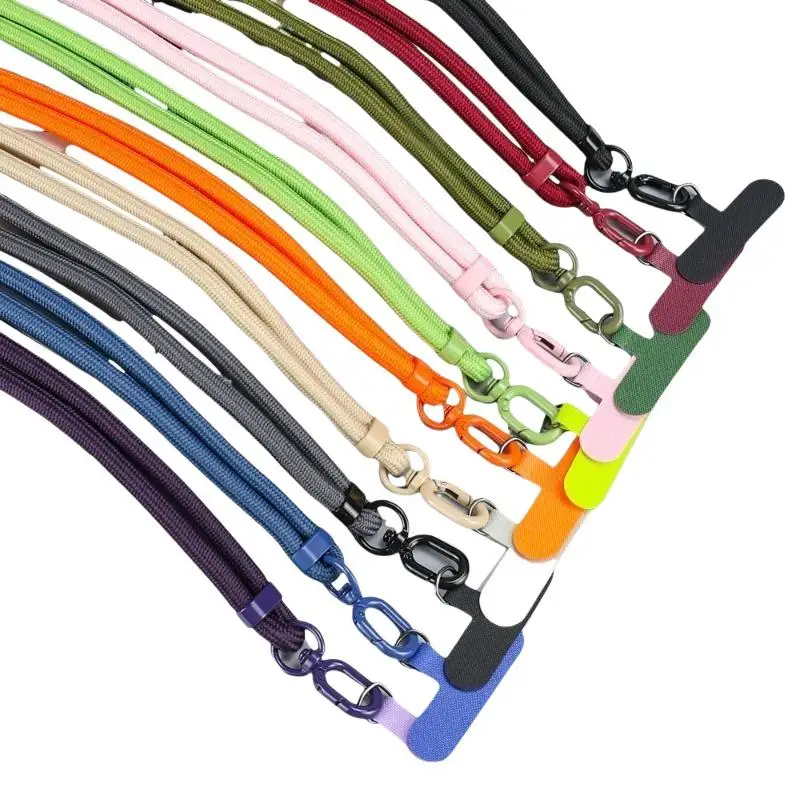Verstellbares Handy-Lanyard, strapazierfähiger geflochtener Riemen, verschiedene Farben für den täglichen und Outdoor-Einsatz – Detail 6