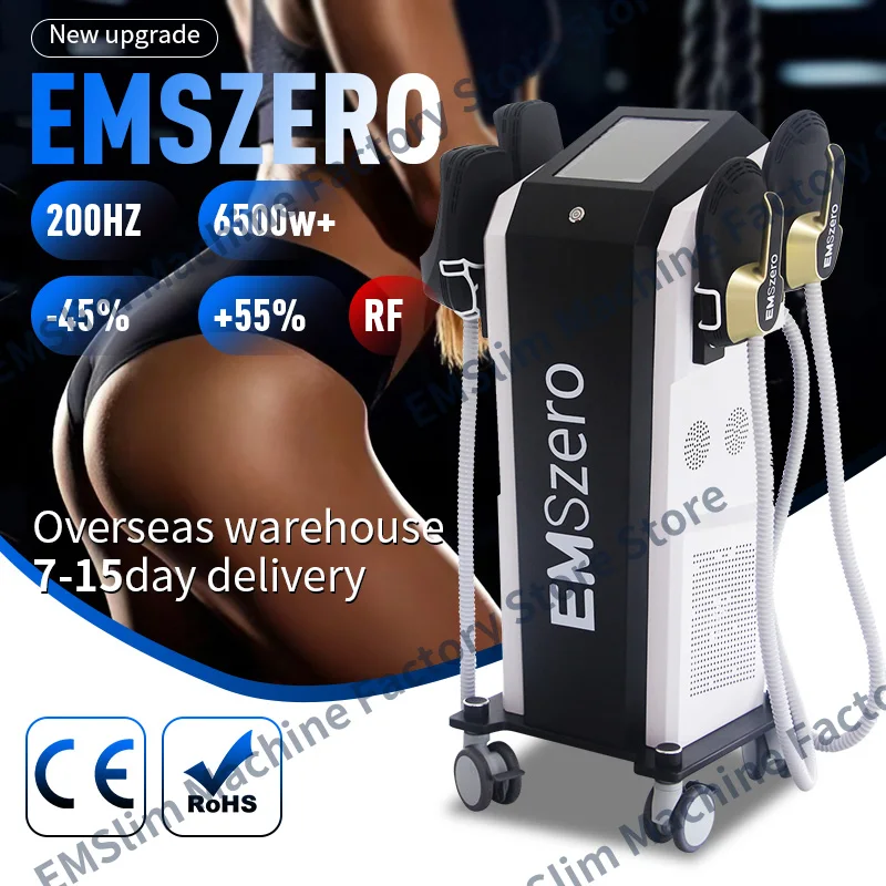 200Hz EM Upgrade Ems Zero Neo 15 Tesla RF 2024 Build Muscle Fat Burning Equipment Professional PRO