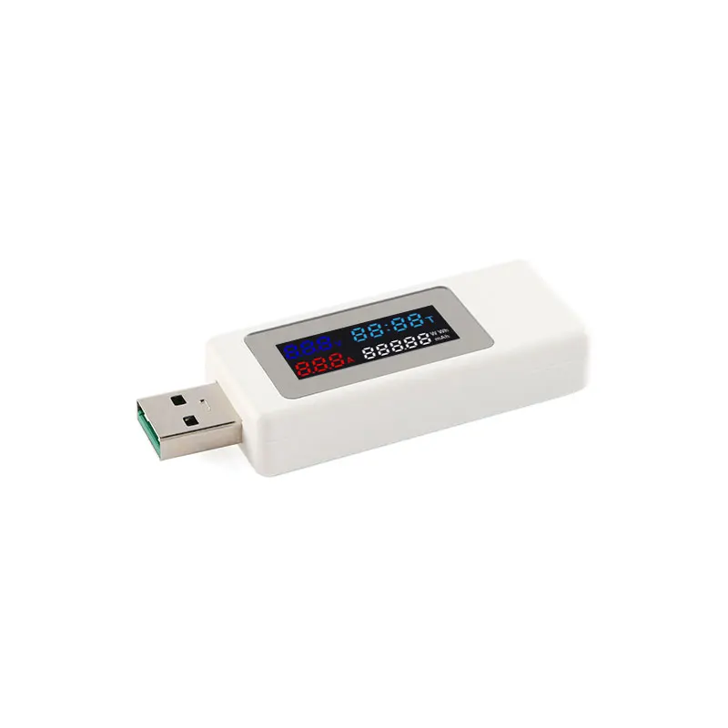 KWS-V30 USB Power Meter Tester Power Detector Current Charger Capacity Tester Meter Current Voltage Battery Capacity Tester