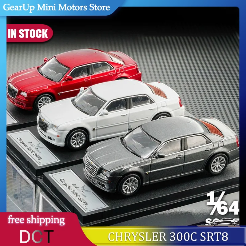 

New 1:64 Scale Dct Chrysler 300c SRT8 Alloy Miniature Die-Casting Car Models Static Customized Kids Toys Gifts Collection