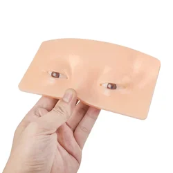 1 pçs premium 5d sobrancelha tatuagem prática pele olho maquiagem treinamento pele silicone prática almofada para maquiagem beleza academia