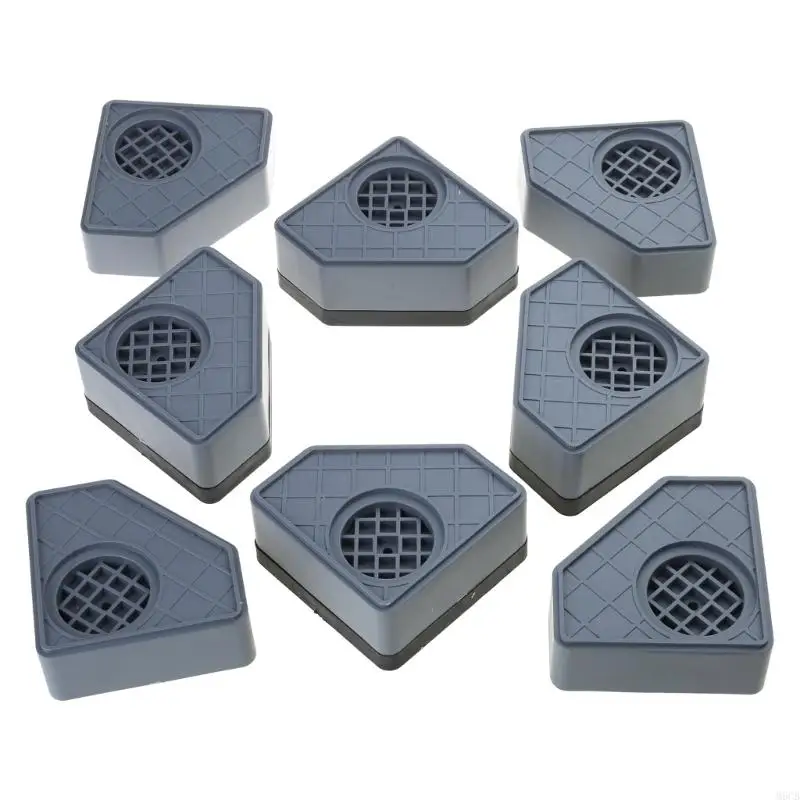 M6CB 4X Nội thất cân bằng Feet Máy giặt Máy chống rung đối với Tủ lạnh Tủ lạnh Bàn tăng cân bằng