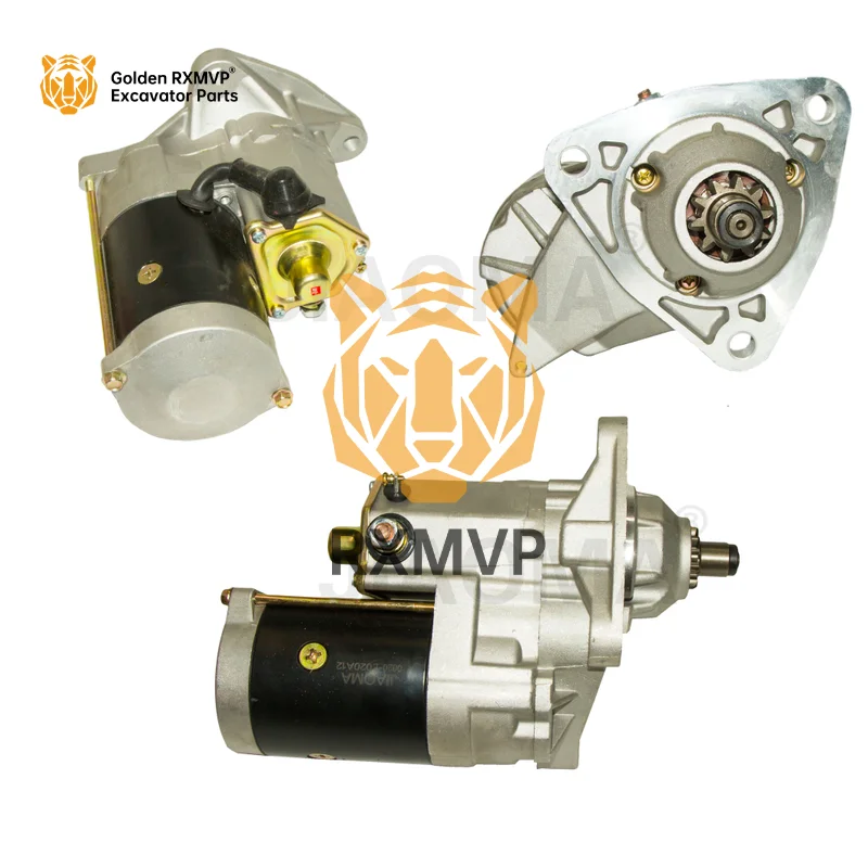 JUEGE High quality Excavator Engine Starter 3958033 428000-0060 6CT8.3 24V 10T 5.5KW Suitable for CUMMINS R305 R290 R300-5/7