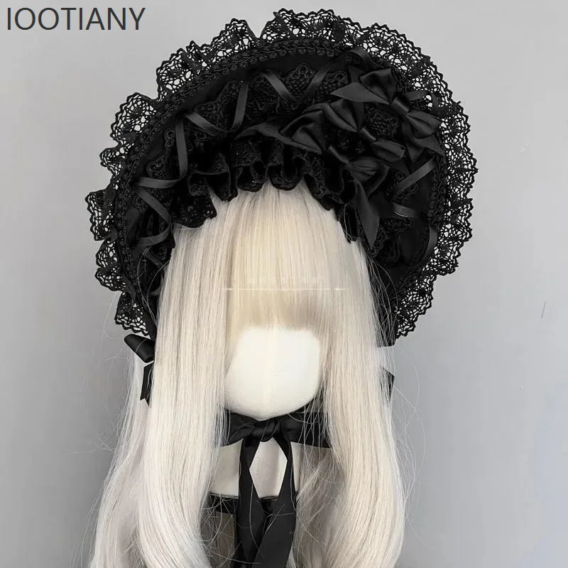 IOOTIANY Topi Renda Burgundy G - Women'S Victorian Era Accessories ulasan dan harga