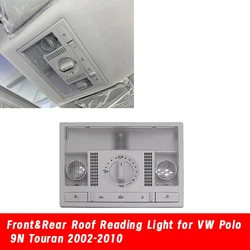 Car Front Console Roof Reading Light 6Q0947613A For VW Polo 9N Touran 02-10 Seat Leon Altea Dome Light Ceiling Lamp