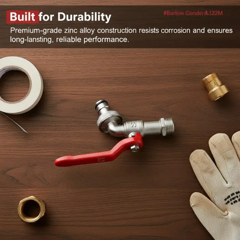 1Pc Balcony Outdoor Faucet Garden Accessories Industrial And Home Irrigation Zinc Alloy Garden Bibcocks...