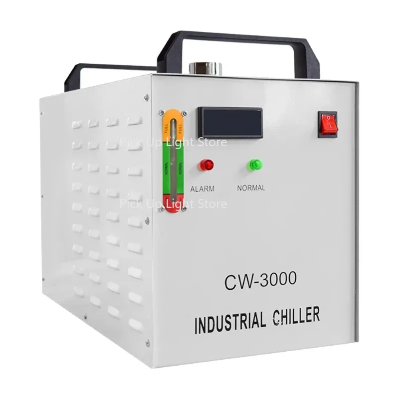 

CW-3000 Thermolysis Industrial Water Cooler Chiller 9L Cooling Tank Machine