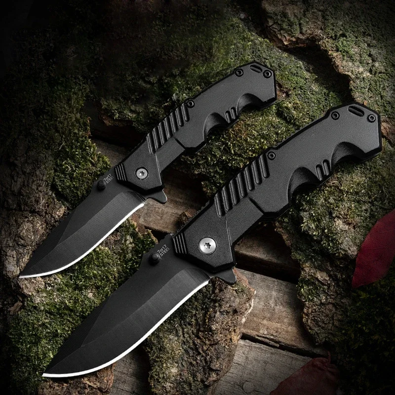 

Folding Knife High Hardness Tactical Survival Outdoor Self-Defense Knife Hiking Hunting Knife Camping Edc Tool Sharp