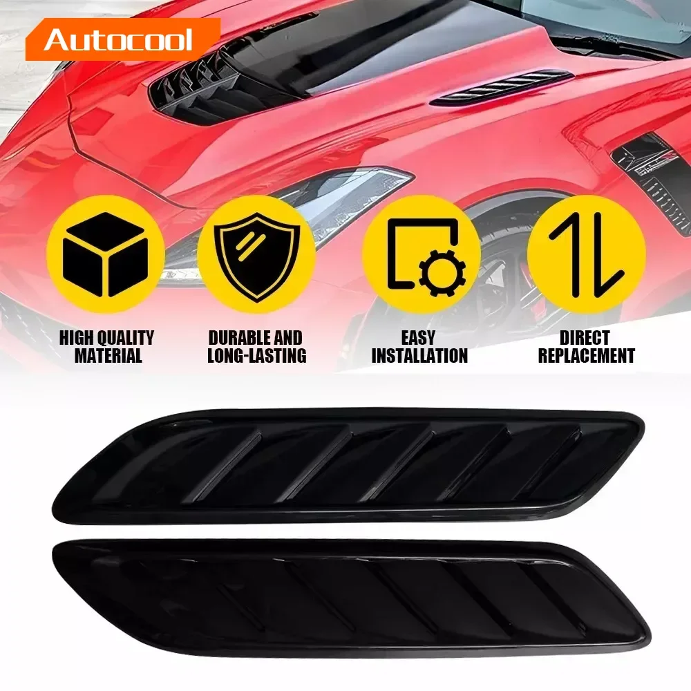 

Car Bonnet Hood Scoop Decoration Cover For BMW E60 F10 F20 F30 Peugeot 206 207 Ford Focus MK2 Audi A4 B8 Passat B6 Fiat 500 Golf