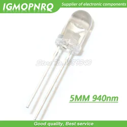 100pcs LED 5mm 940nm IR Infrared Emitting Round Tube Light diode  IGMOPNRQ