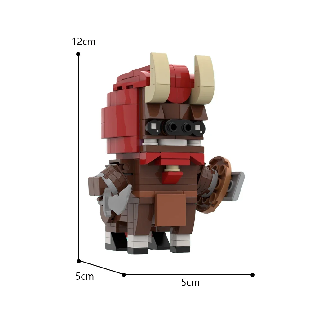 MOC-63736 Centaurs Lynel Monster Brickheadz Bausteine Kit Spiel Zeldaedd Breath of the Wild Horse Ziegel als Geburtstagsgeschenk