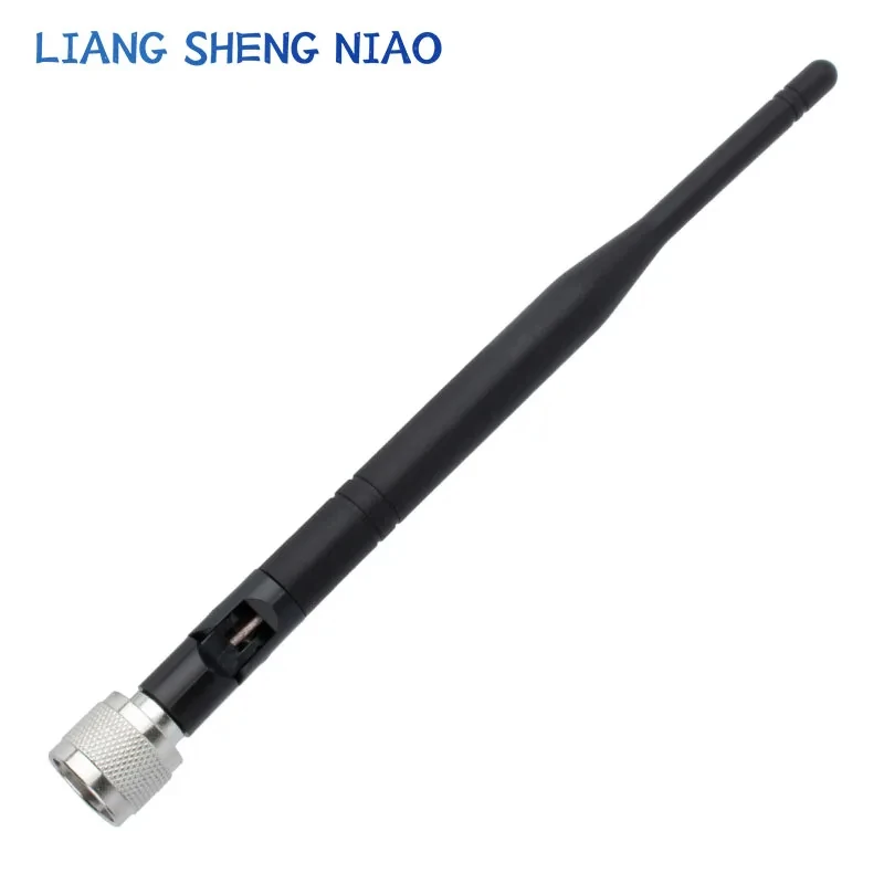 N Male plug Antenna 5DBi full band LTE 4G 3G GSM High gain folding omnidirectional glue rod male antenna 2.4G